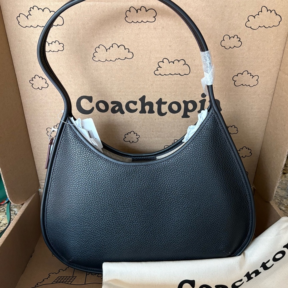 Coachtopia Ergo Large Hobo Bag - Black